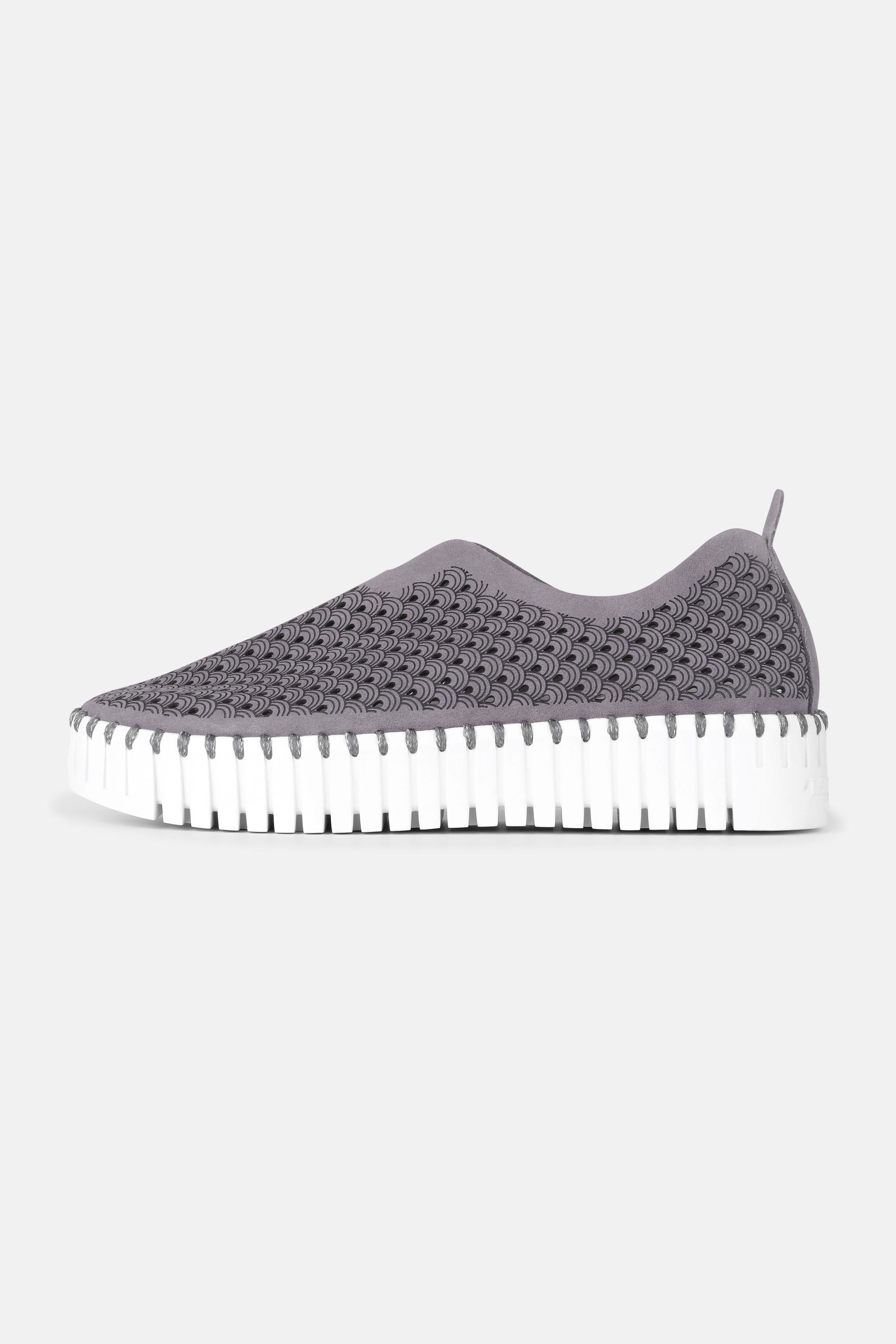 Platform Tulip Sko - Smoked Pearl